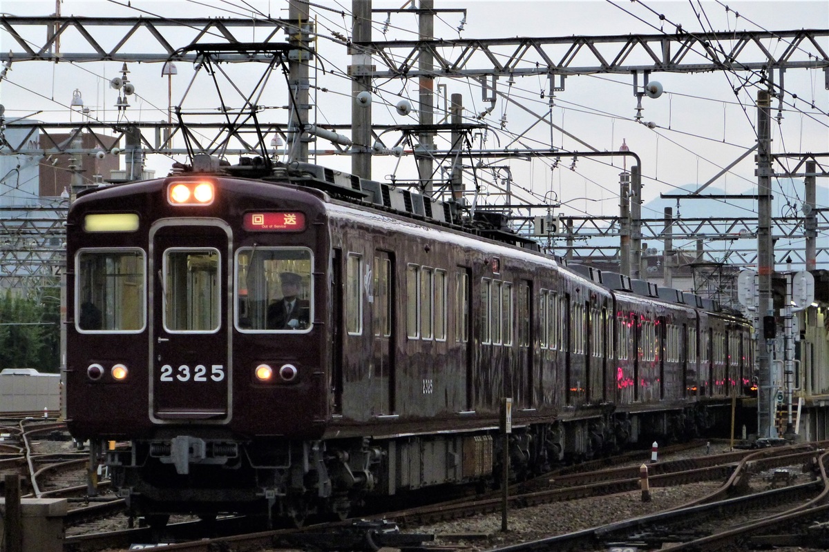 阪急電鉄 正雀車庫 2300系 2325F
