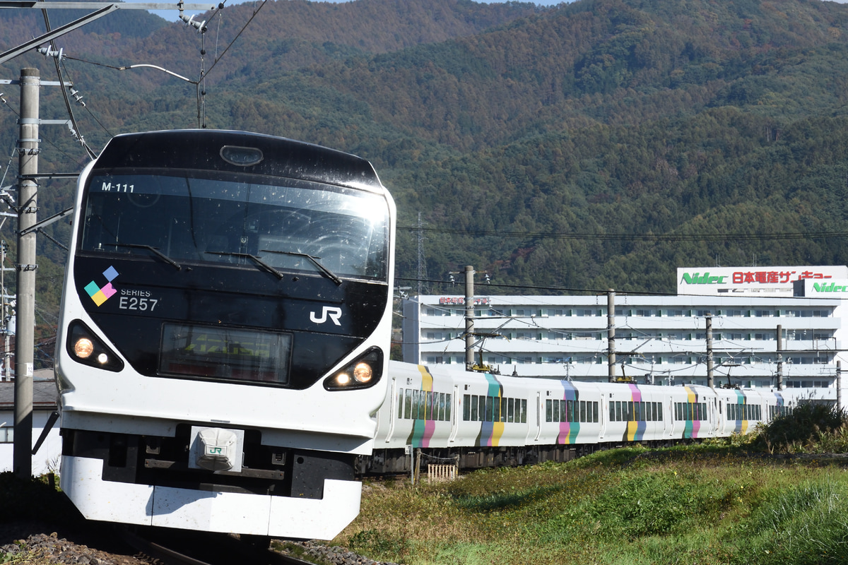 JR東日本 松本車両センター E257系 M-111編成