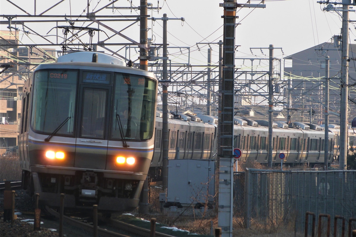 JR西日本 網干総合車両所本所 223系 W23編成