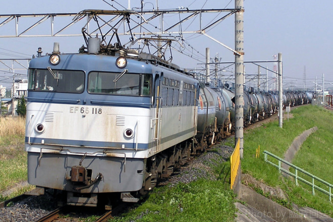 EF65118を吉川駅で撮影した写真