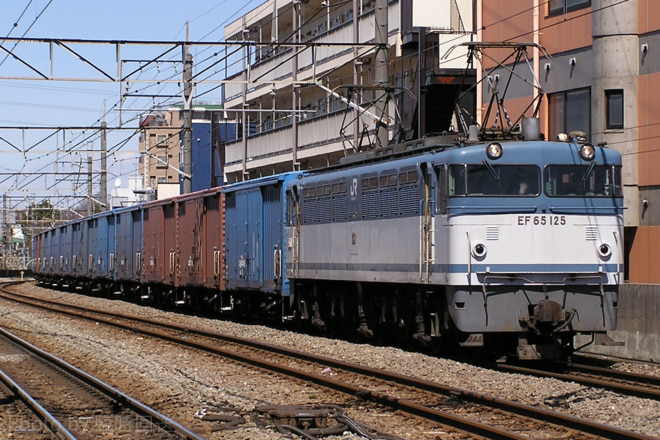 EF65125を西国分寺駅で撮影した写真