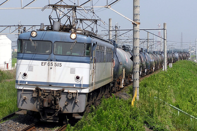 EF65515を吉川駅で撮影した写真