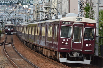 阪急電鉄 西宮車庫 7000系 7119F