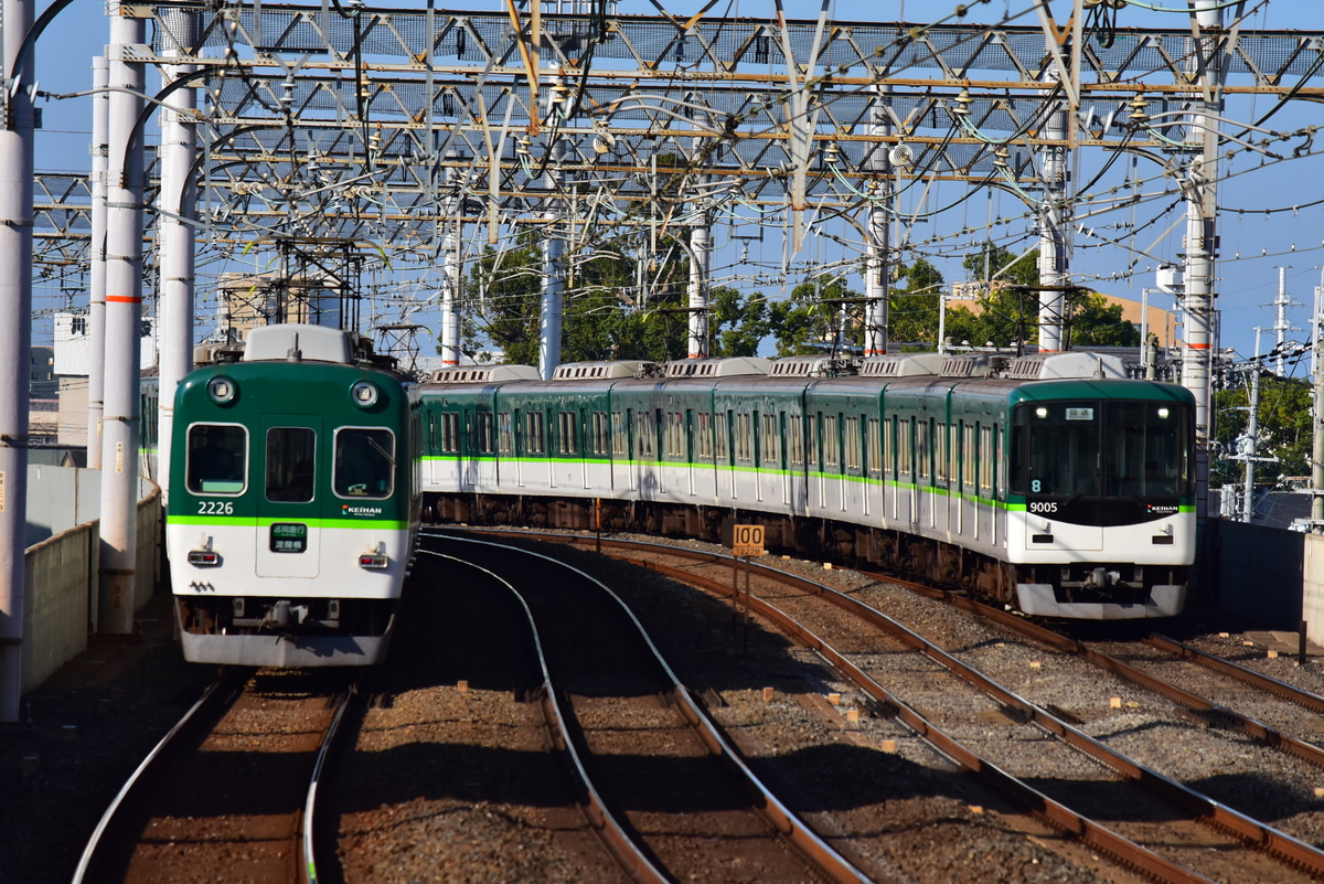 京阪電気鉄道 寝屋川車庫 2200系 2226F