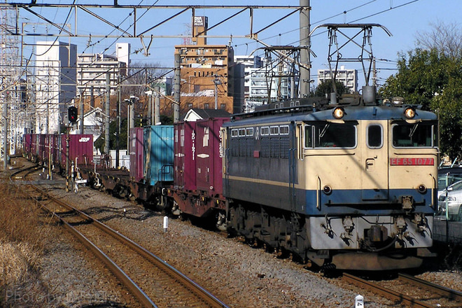 EF651077を川崎新町駅で撮影した写真