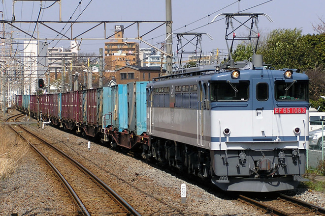 EF651083を川崎新町駅で撮影した写真