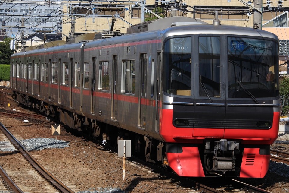 名鉄3300系3307F<br class="br-sp" />(3307編成)の写真