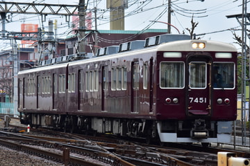 阪急電鉄 正雀車庫 7300系 7301F