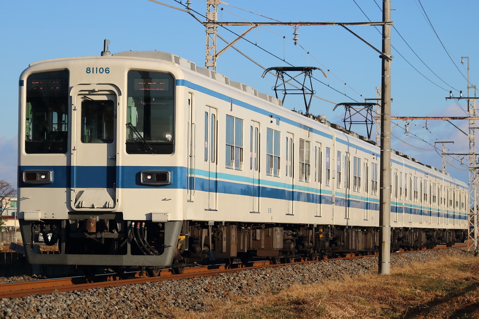 東武8000系81106F<br class="br-sp" />(81106編成)の写真