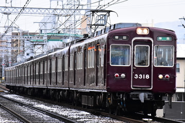 阪急電鉄 正雀車庫 3300系 3318F