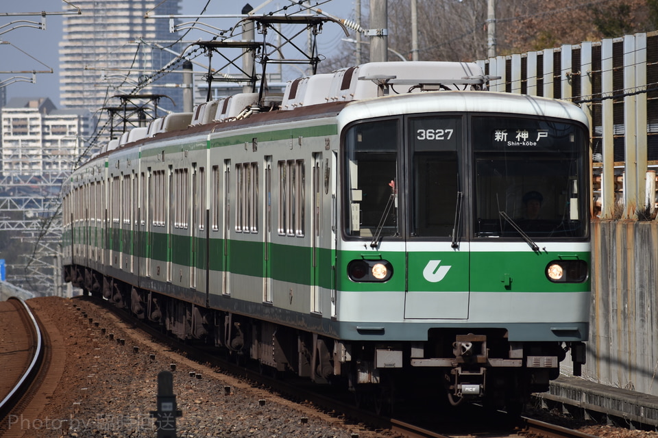 神戸市交3000形3127F<br class="br-sp" />(3127編成)の写真