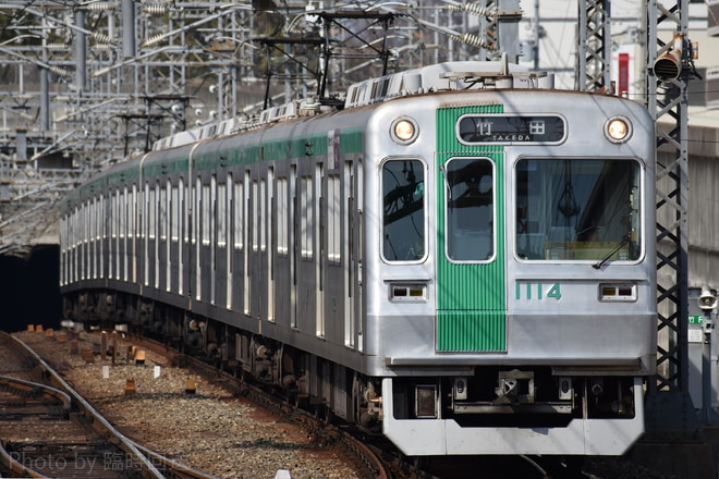 10系1114Fを竹田駅で撮影した写真