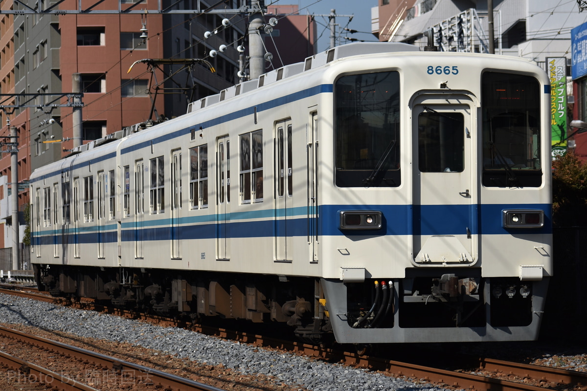 東武鉄道  8000系 8665