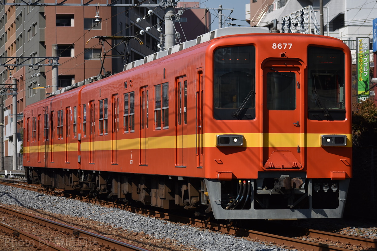 東武鉄道  8000系 8677