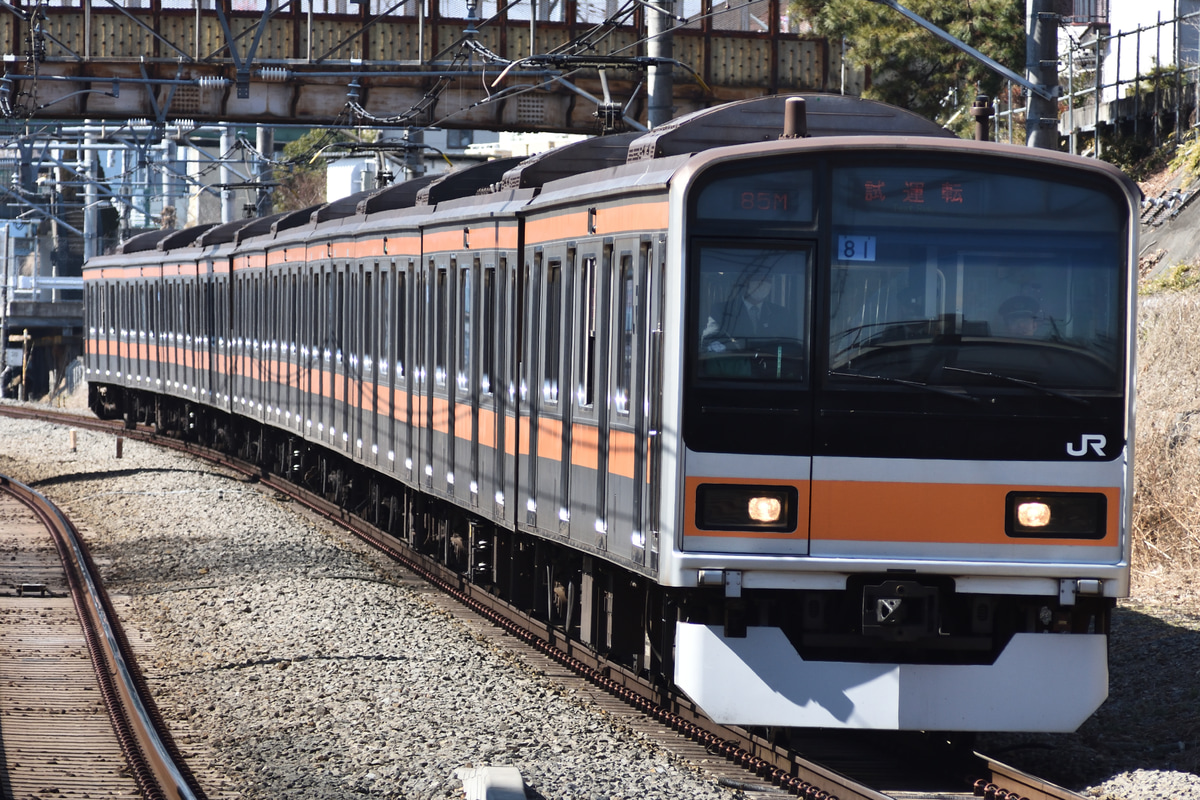 JR東日本  209系 T81編成