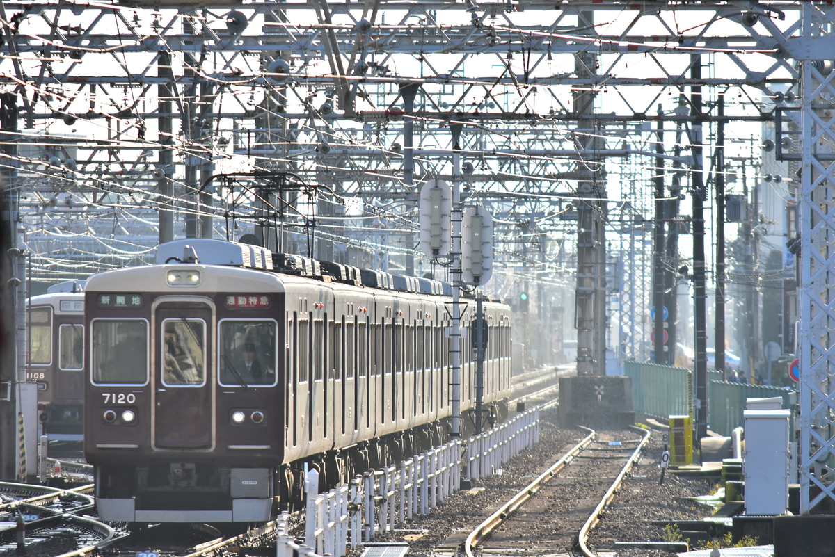 阪急電鉄 西宮車庫 7000系 7020F