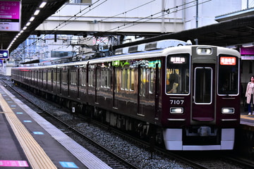 阪急電鉄 西宮車庫 7000系 7007F