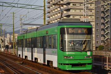 広島電鉄  3900形 3955
