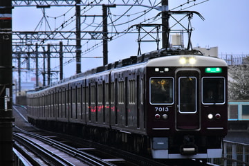 阪急電鉄 西宮車庫 7000系 7013F