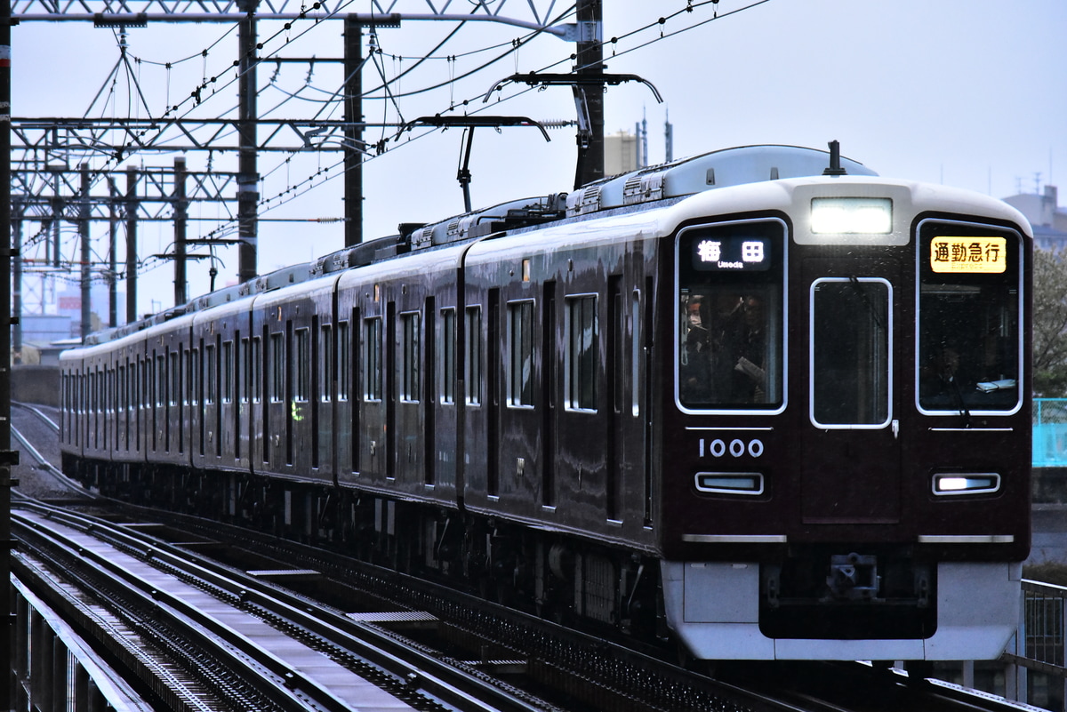 阪急電鉄 西宮車庫 1000系 1000F