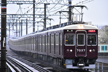 阪急電鉄 西宮車庫 7000系 7037F