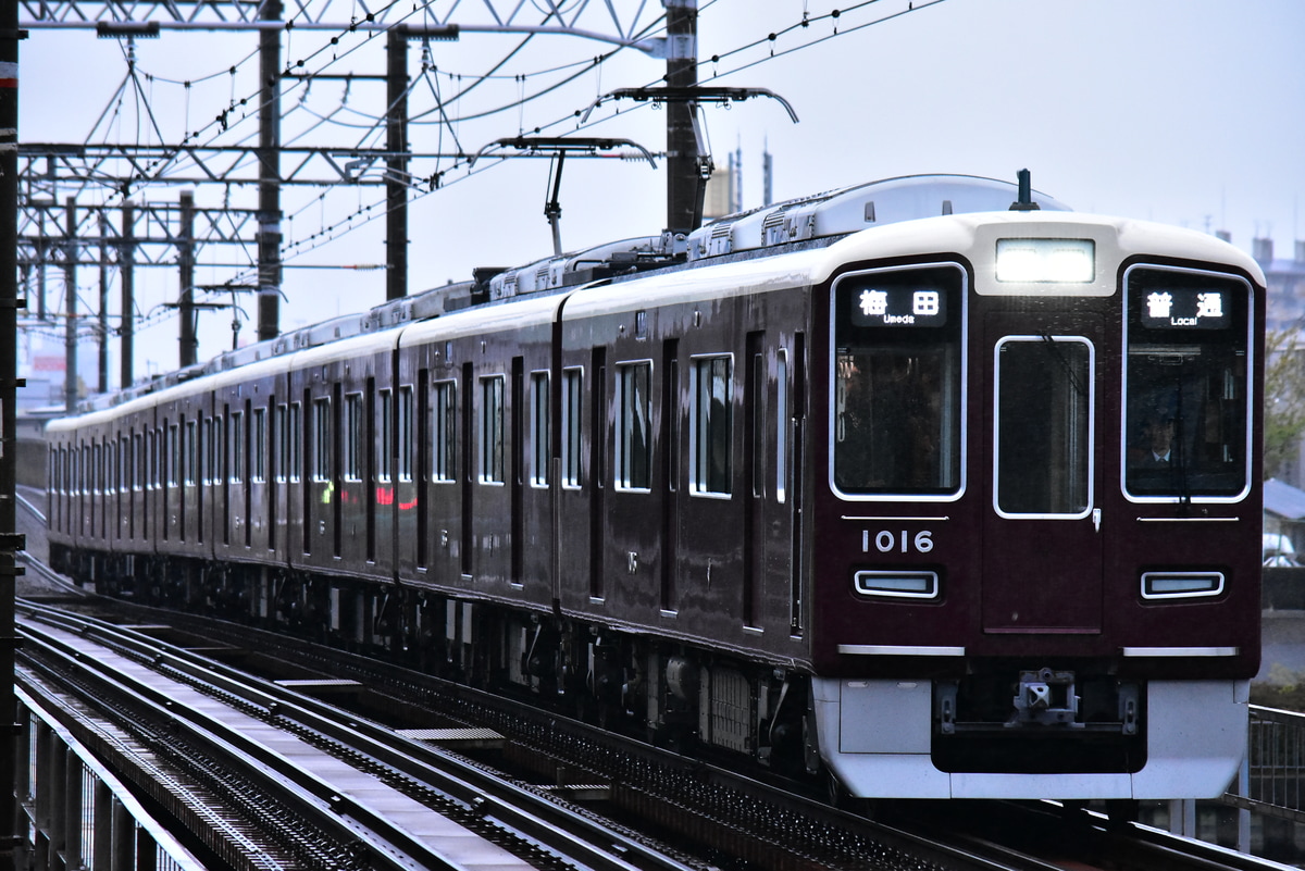 阪急電鉄 西宮車庫 1000系 1016F