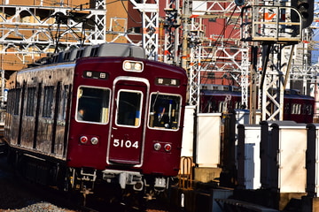 阪急電鉄 平井車庫 5100系 5104F