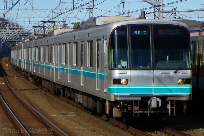 9000系9017Fを多摩川駅で撮影した写真