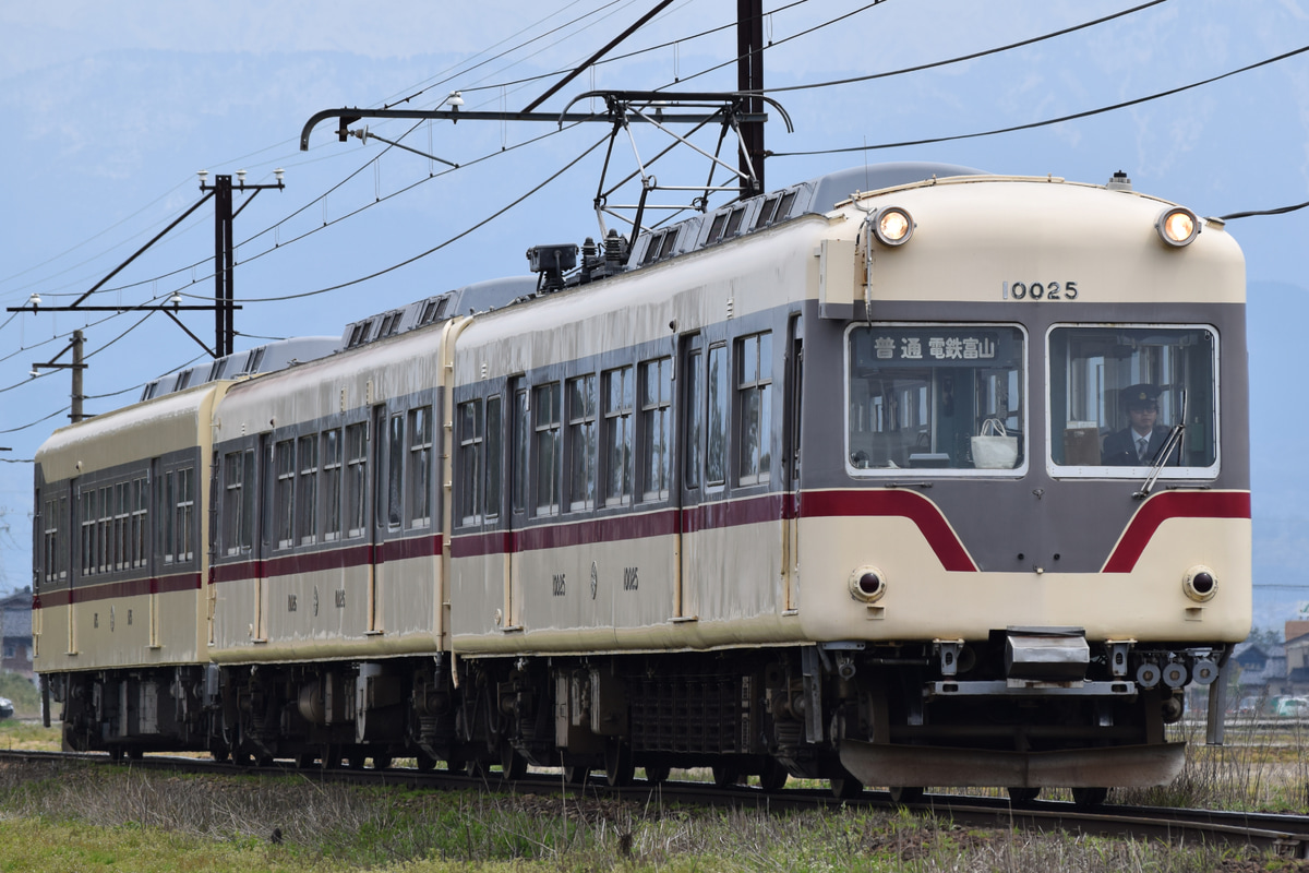 富山地方鉄道  10020形 10025F