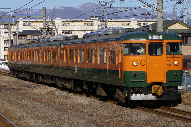 115系T1039を井野駅で撮影した写真