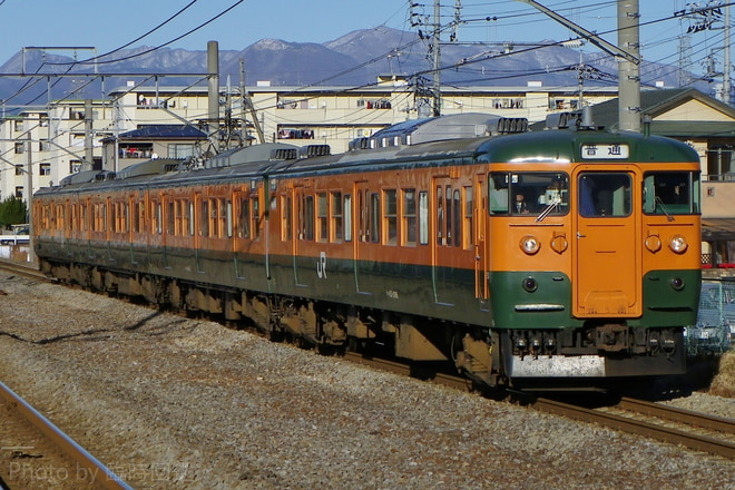 115系T1042を井野駅で撮影した写真