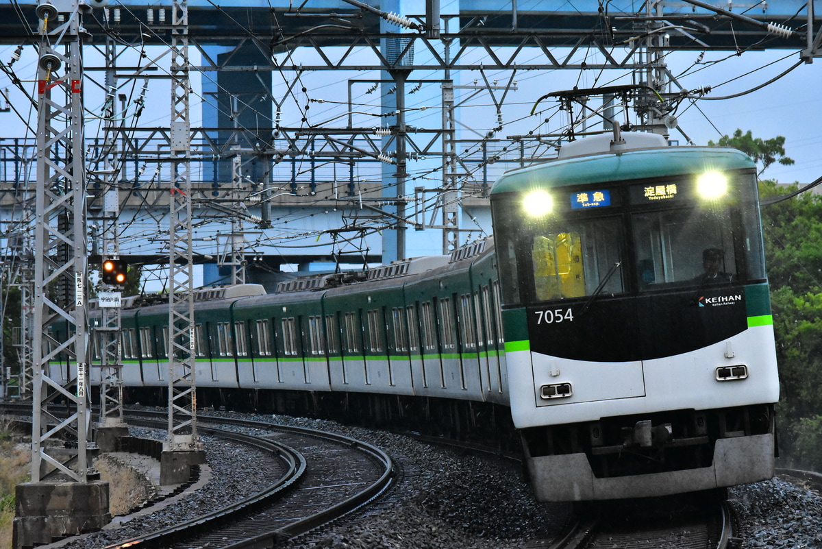 京阪電気鉄道 寝屋川車庫 7000系 7004F