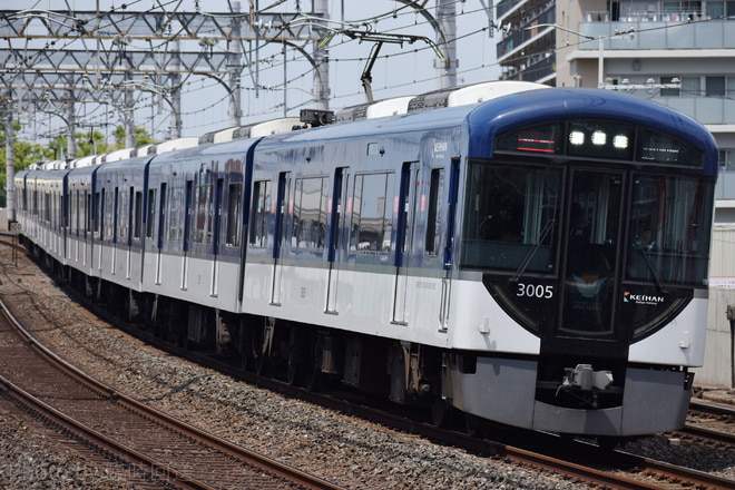 3000系3005Fを大和田駅で撮影した写真