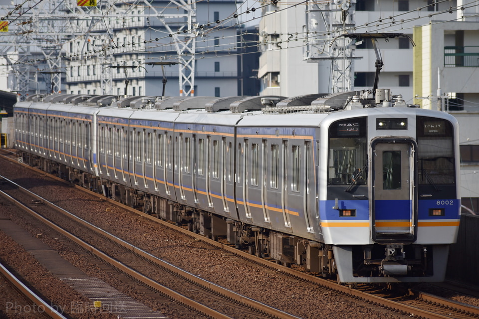 南海8000系8002F<br class="br-sp" />(8002編成)の写真
