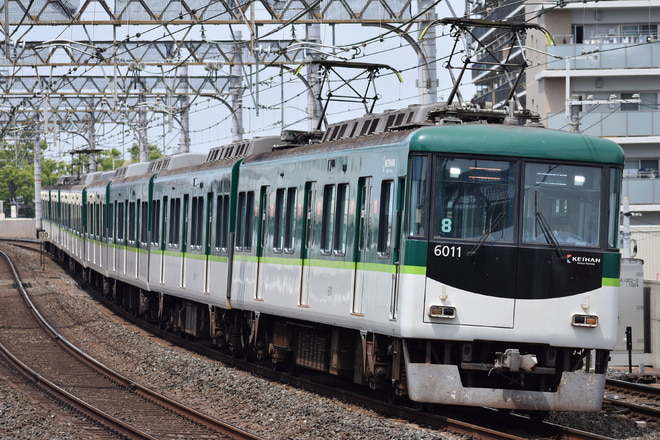 6000系6011Fを大和田駅で撮影した写真