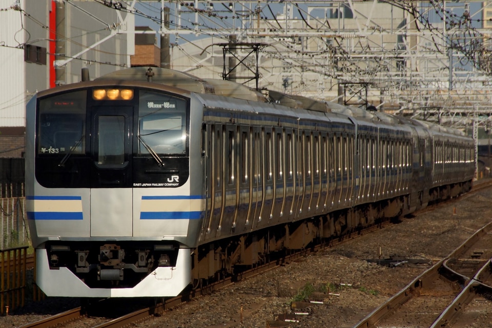 JR東E217系クラY-133編成<br class="br-sp" />(Y-133編成)(Y133編成)の写真