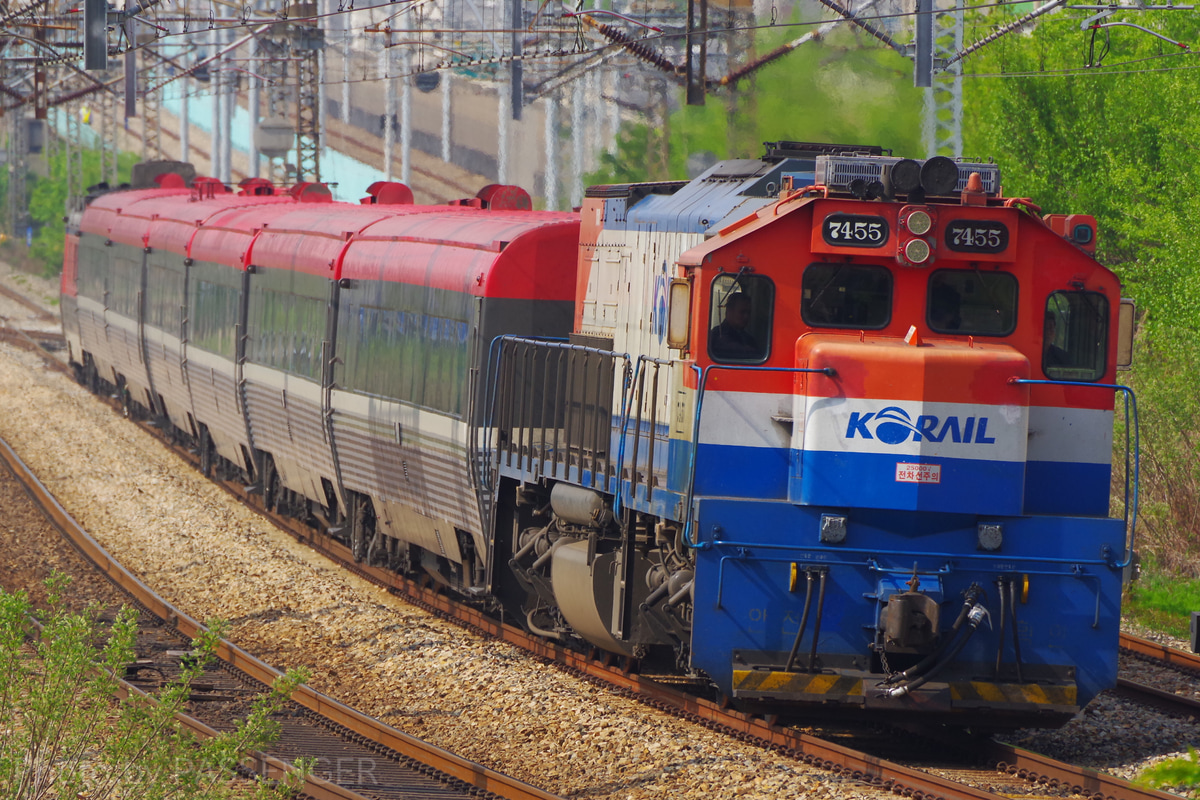韓国鉄道公社  7400形 7455