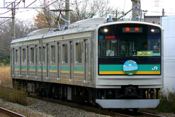 JR東日本 中原電車区 205系 ナハW1編成