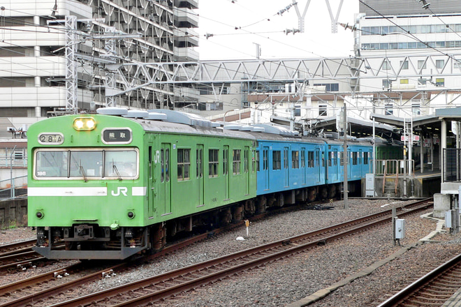 吹田総合車両所奈良支所 103系 NS405編成 の写真 |鉄道写真投稿サイトTrain-Directory