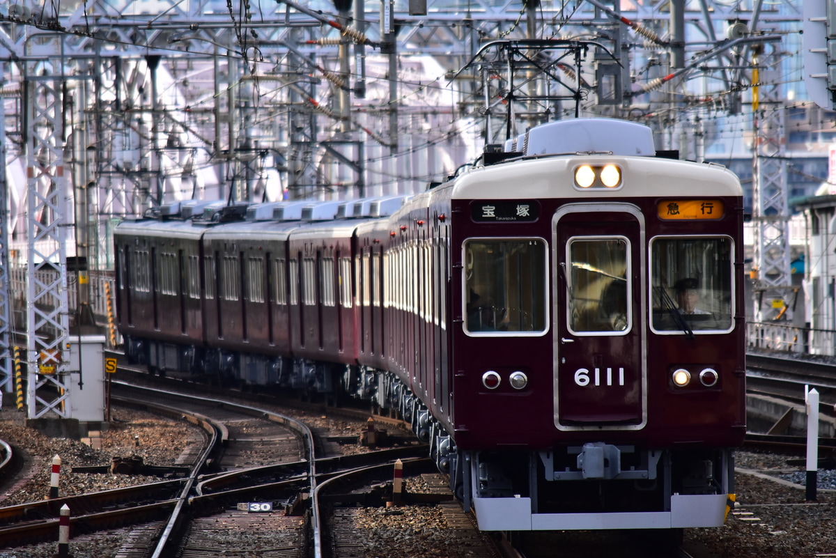 阪急電鉄 平井車庫 6000系 6011F