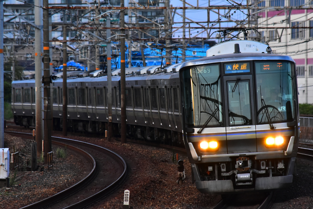 JR西日本 網干総合車両所本所 223系 J1編成