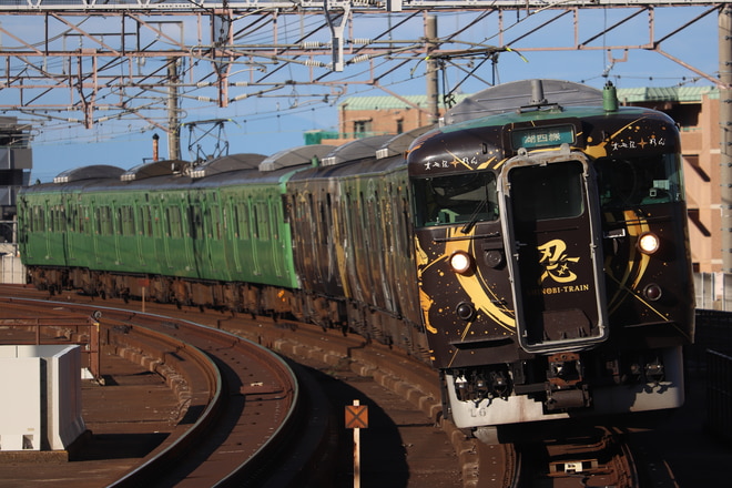 113系L6編成を大津京駅で撮影した写真