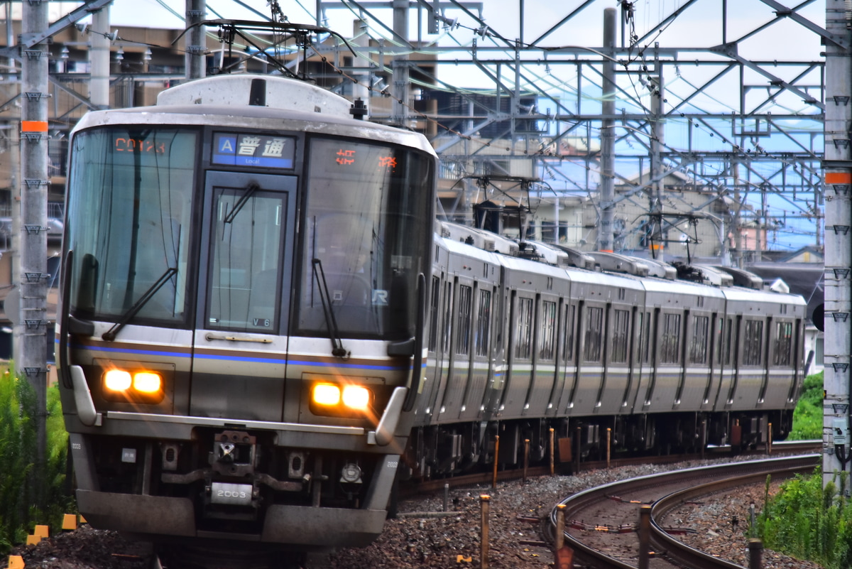 JR西日本 網干総合車両所本所 223系 V6編成