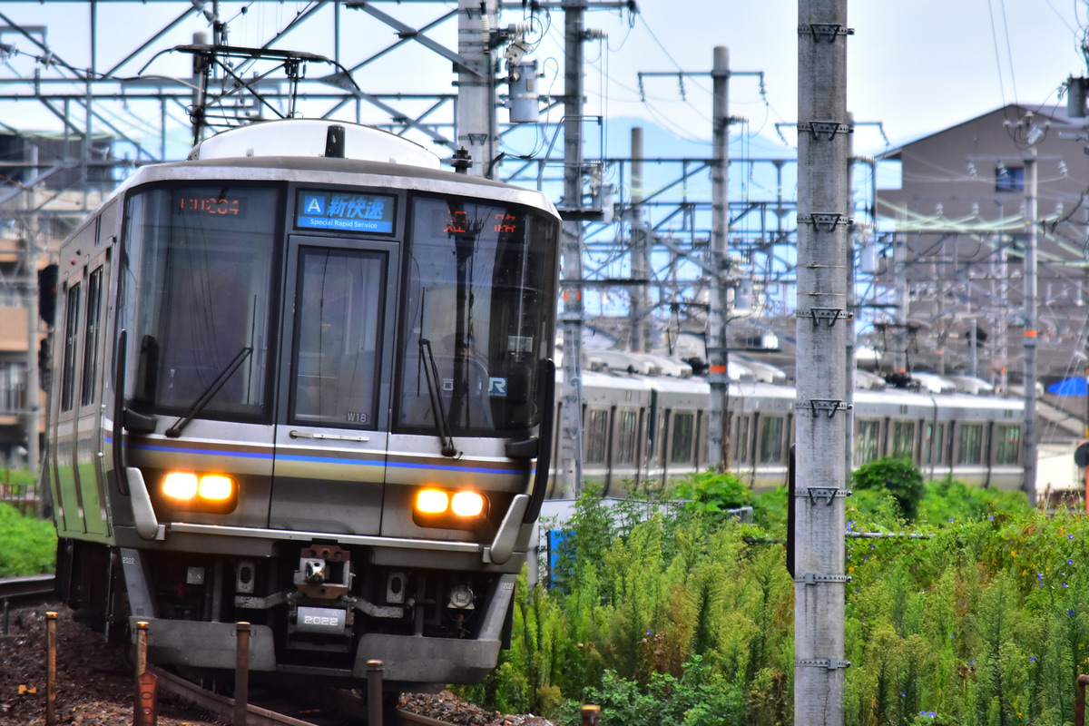 JR西日本 網干総合車両所本所 223系 W18編成