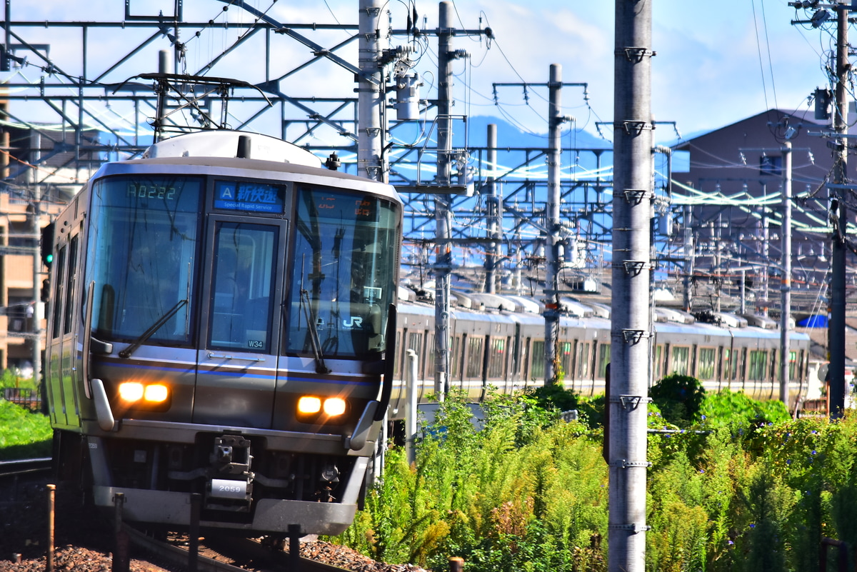 JR西日本 網干総合車両所本所 223系 W34編成
