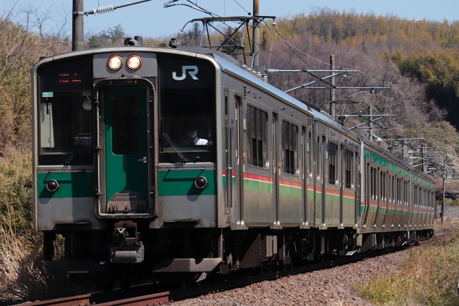 701系+E721系を松川～金谷川間で撮影した写真