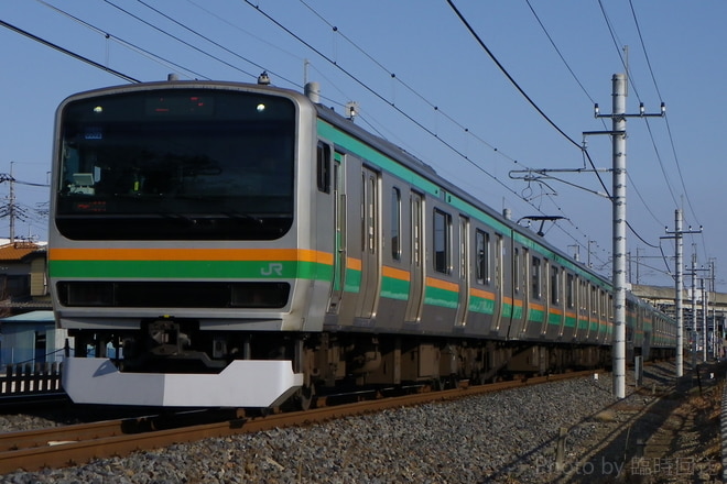 E231系U502を久喜～新白岡間で撮影した写真