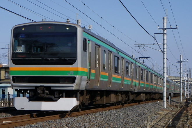 E231系U509を久喜～新白岡間で撮影した写真