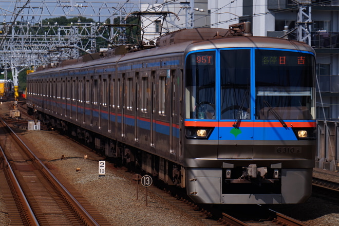 志村車両検修場6300形6310Fを新丸子駅で撮影した写真