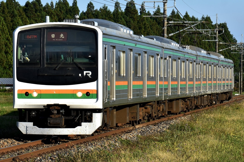 JR東205系ヤマY1編成<br class="br-sp" />(Y1編成)の写真
